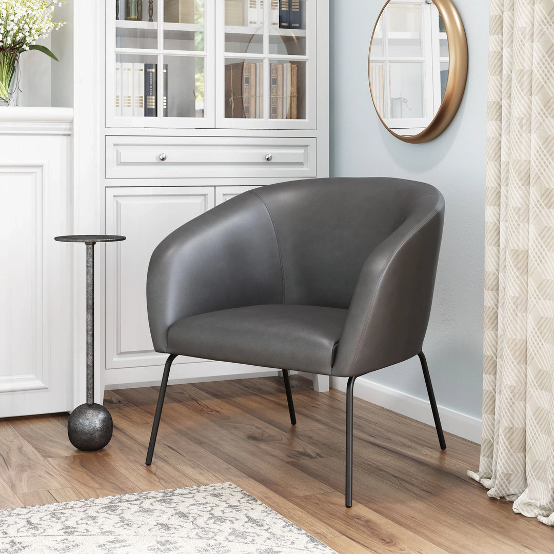 Quinten Accent Chair Vintage Gray - AmericanHomeFurniture