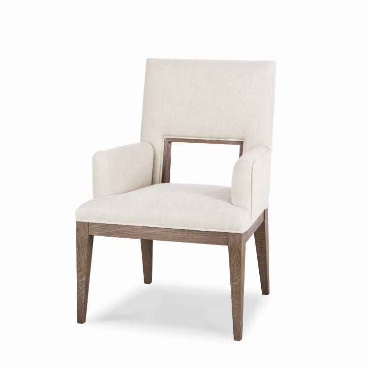 American Home Furniture | Century - Uph. Dining Arm Chair 