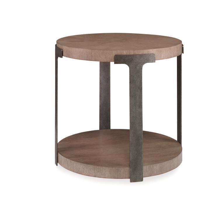 Century - Casa Bella Sunburst Chairside Table - C5H-621 | American Home Furniture