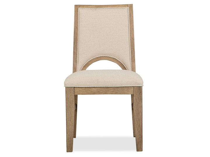 Tristan Swiss Coffee Upholstered Side Chair - Set of 2 - D5878-64