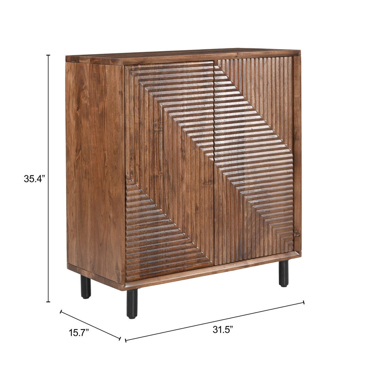 Jatil Cabinet Walnut - 110611