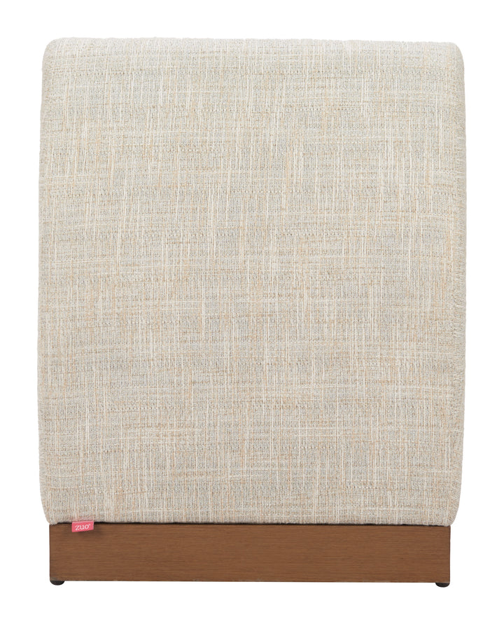 Christy Armless Chair Beige