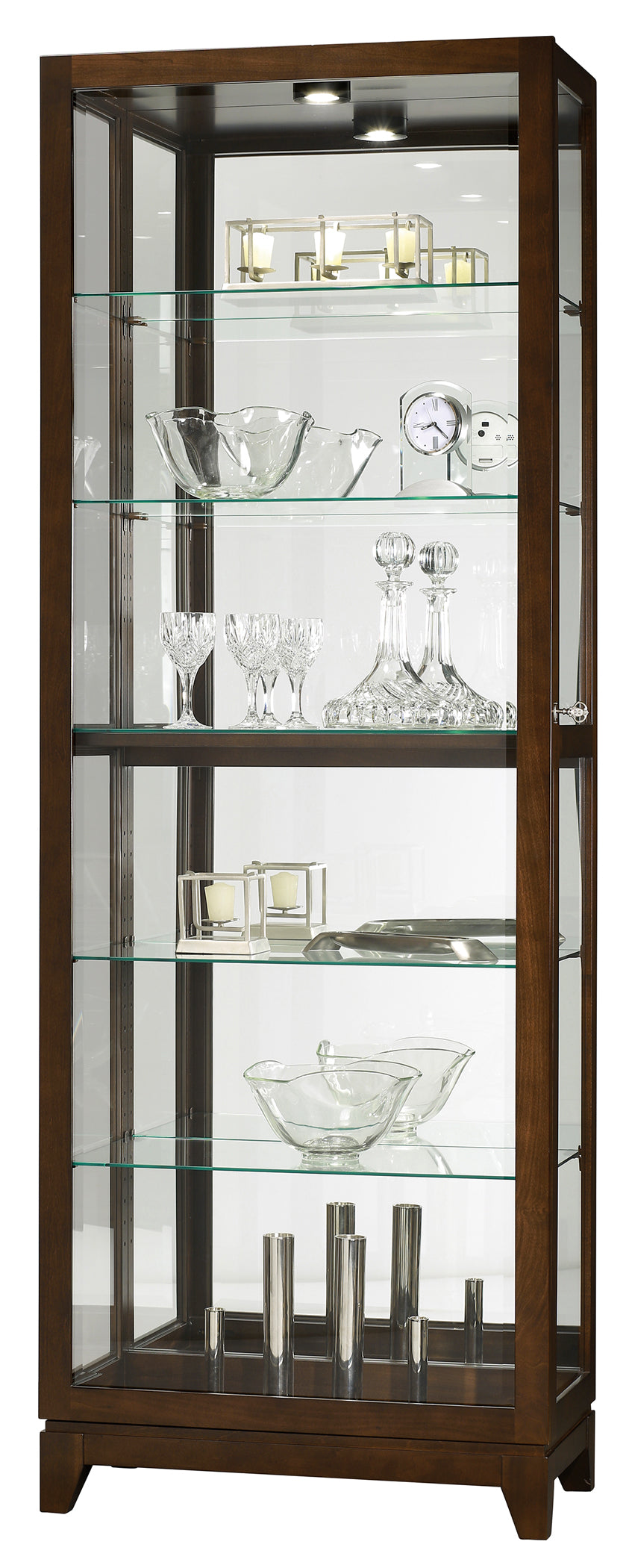 American Home Furniture | Howard Miller - Luke Curio Cabinet