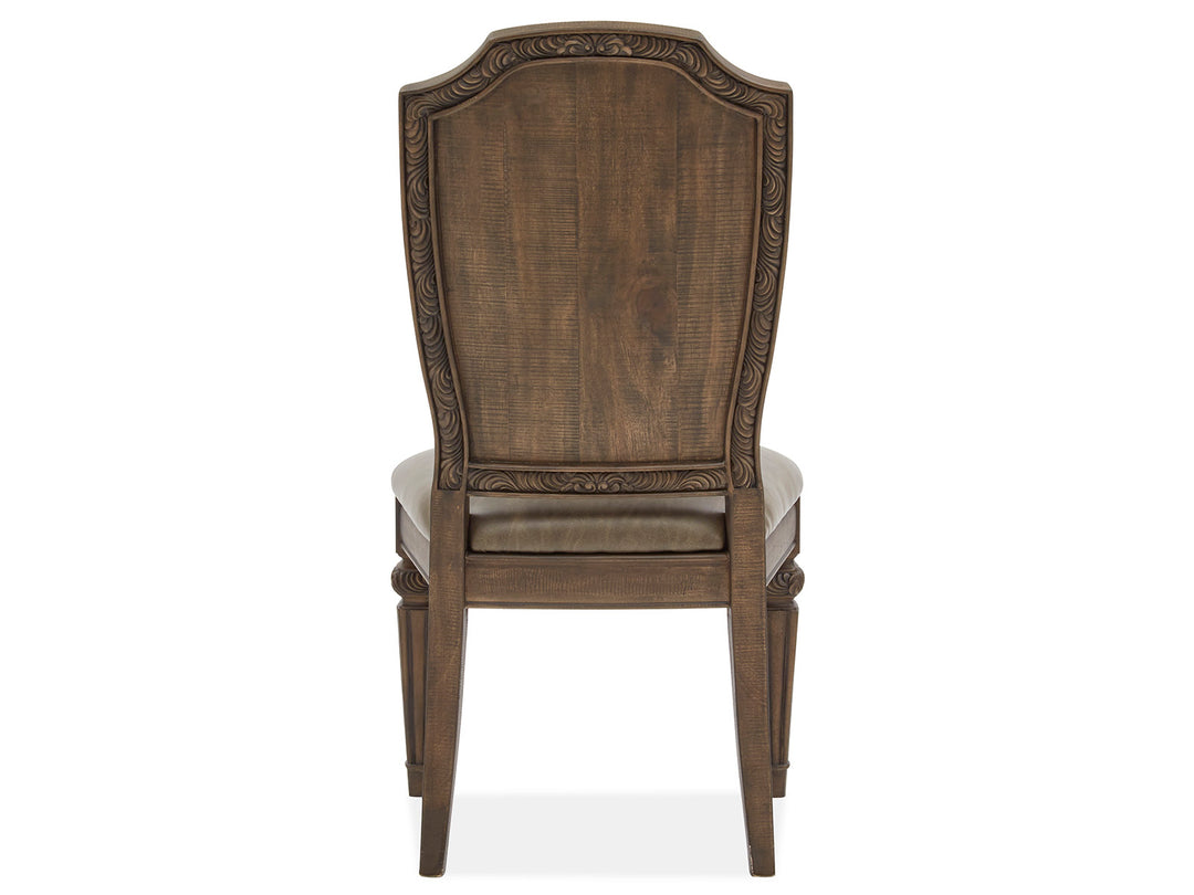 Durango Willadeene Brown Upholstered Side Chair - Set of 2 - D5133-63