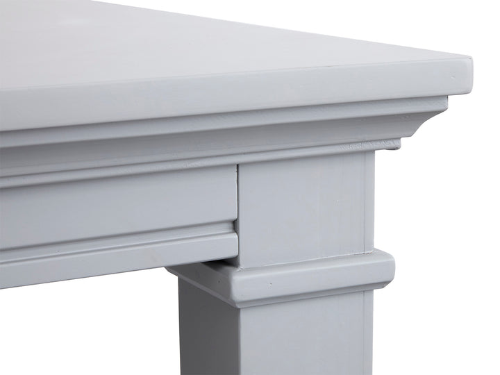 Charleston Harbor Gray Grey Extendable Rectangular Dining Table - D5611-20GY
