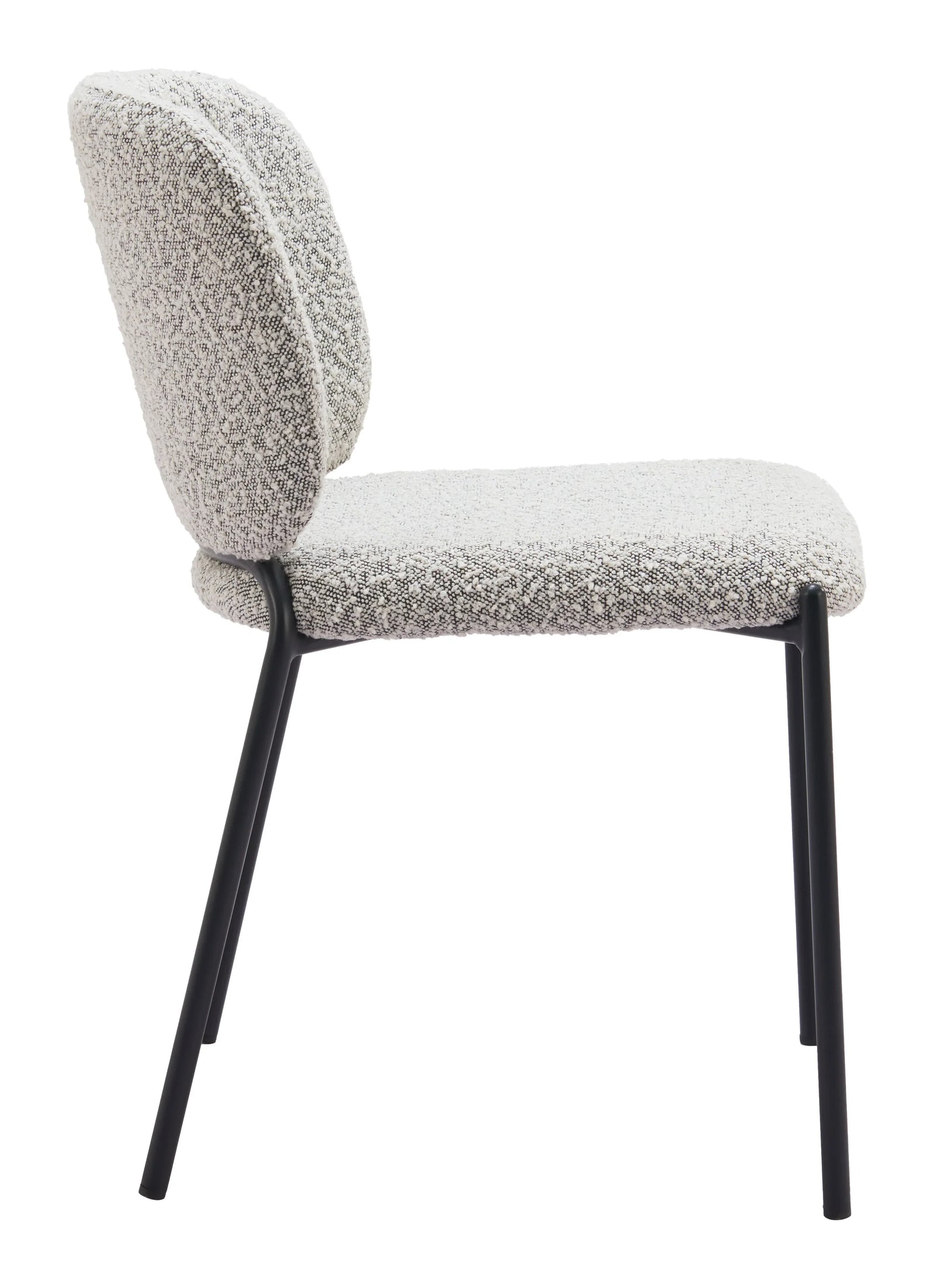 Zuo Plat Dining Chair (Set of 2) Gray DINING CHAIRS