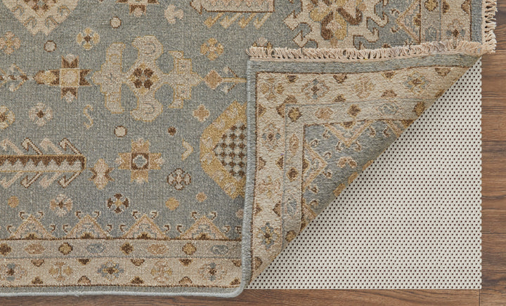 Rectangle/Aqua-Beige