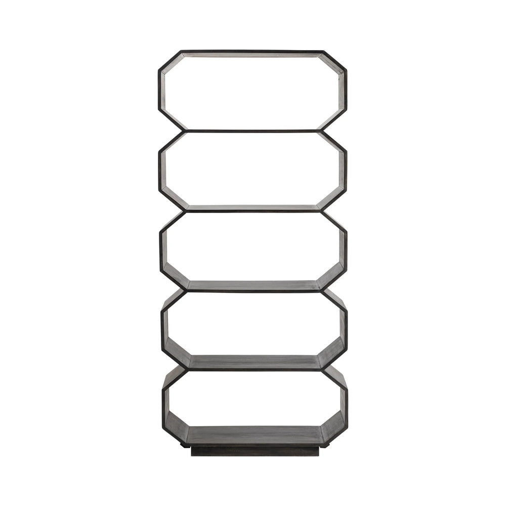 Halston Etagere - AmericanHomeFurniture