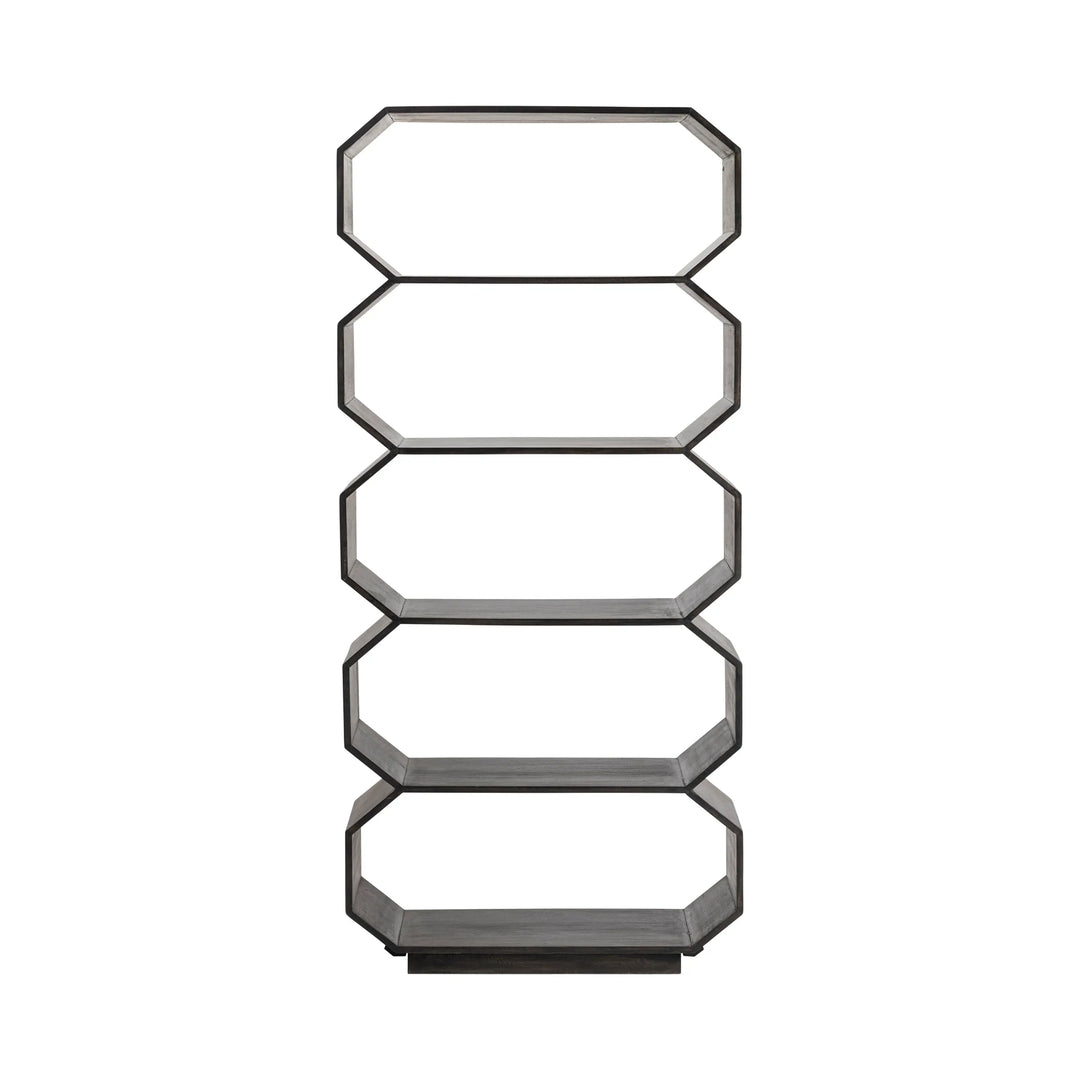 Halston Etagere - AmericanHomeFurniture