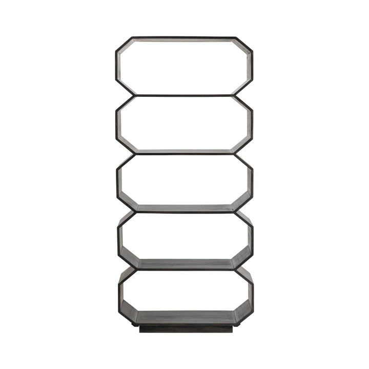 Halston Etagere - AmericanHomeFurniture