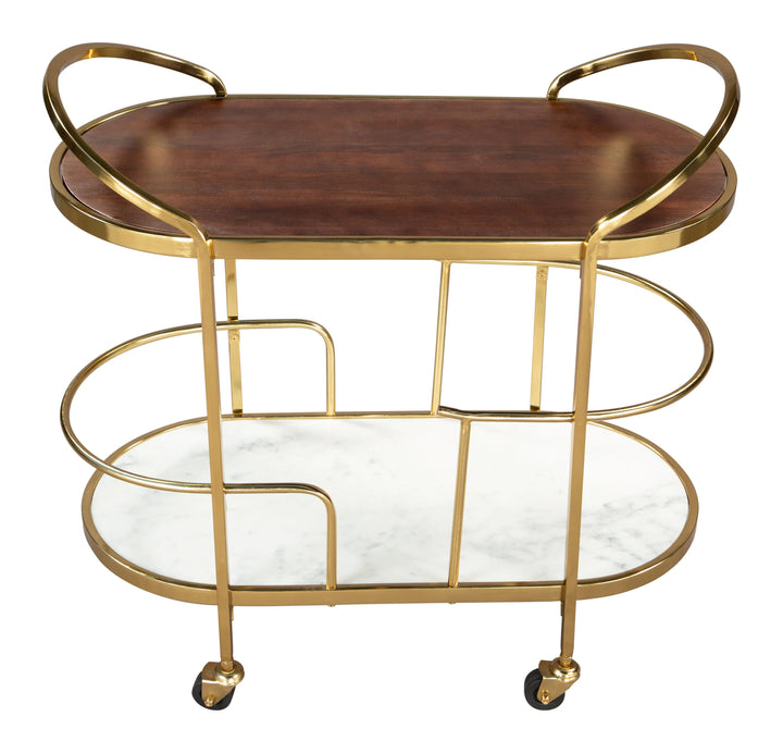 Antalya Bar Cart Multicolor - AmericanHomeFurniture