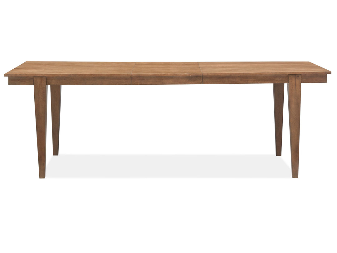 Lindon Belgian Wheat Extendable Rectangular Dining Table - D5570-20