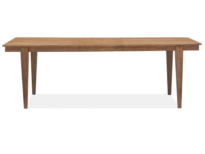 Lindon Belgian Wheat Extendable Rectangular Dining Table - D5570-20
