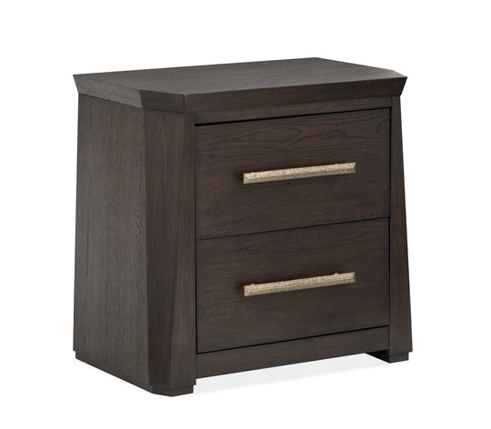 Tauren Coffee Bean Drawer Nightstand - B6434-01