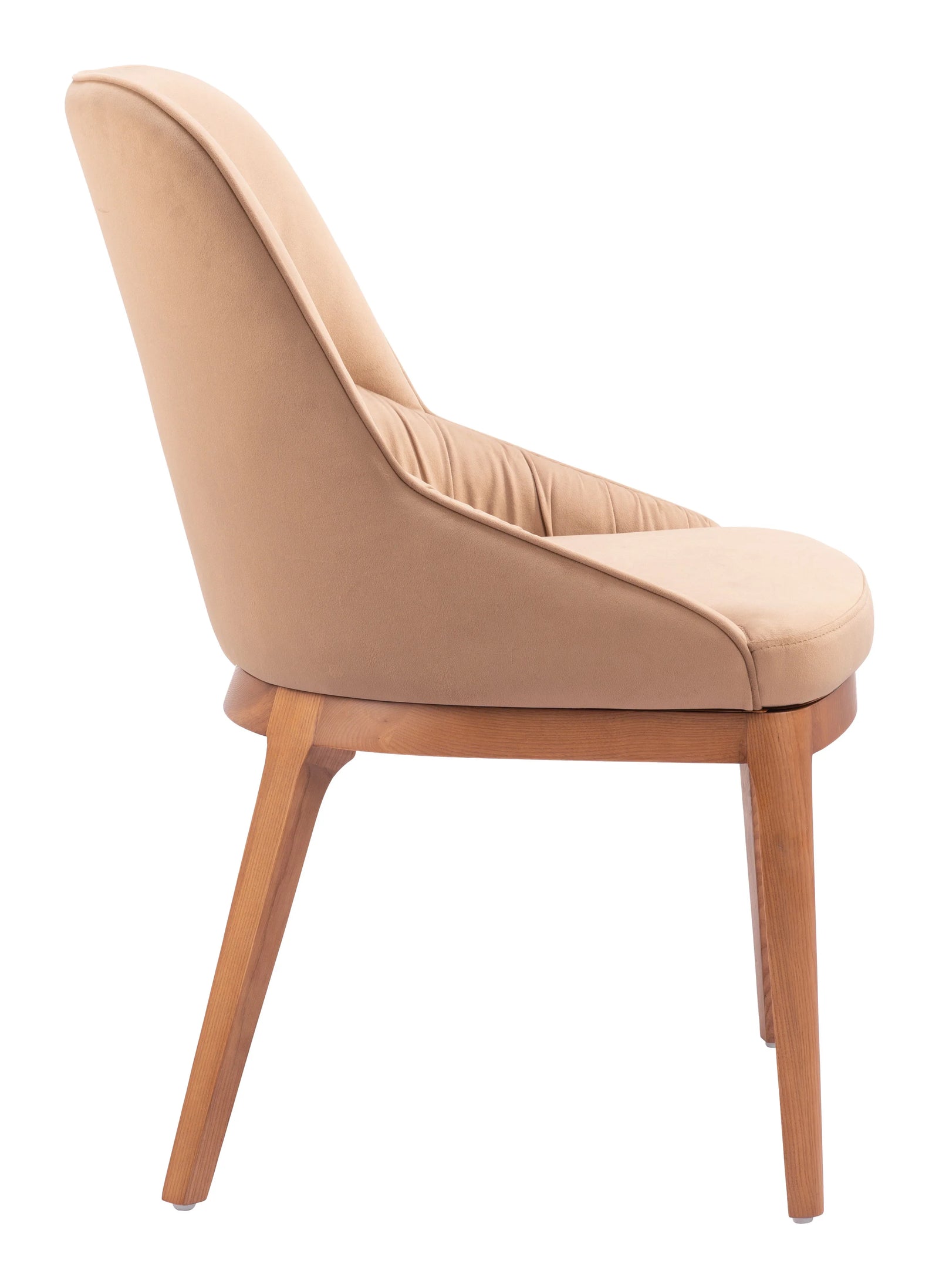 Zuo Ayr Dining Chair (Set of 2) Tan DINING CHAIRS