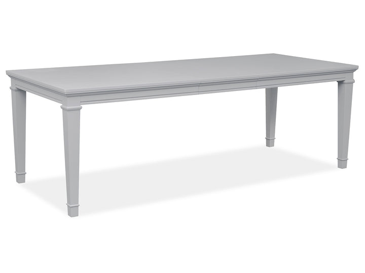 Charleston Harbor Gray Grey Extendable Rectangular Dining Table - D5611-20GY