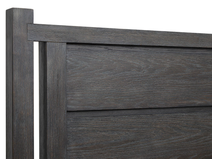 Plum Creek Ravenwood Black King Panel Storage Bed - B5990-64A