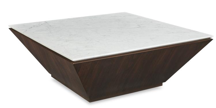 American Home Furniture | Century - Compositions Compositions Cocktail Table W/Marble Top