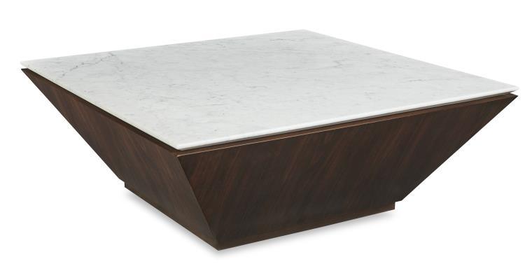 Century - Compositions Compositions Cocktail Table W/Marble Top - C9H-602M | American Home Furniture