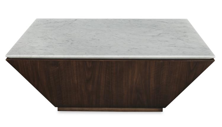 American Home Furniture | Century - Compositions Compositions Cocktail Table W/Marble Top