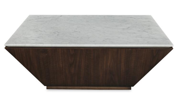 Century - Compositions Compositions Cocktail Table W/Marble Top - C9H-602M | American Home Furniture