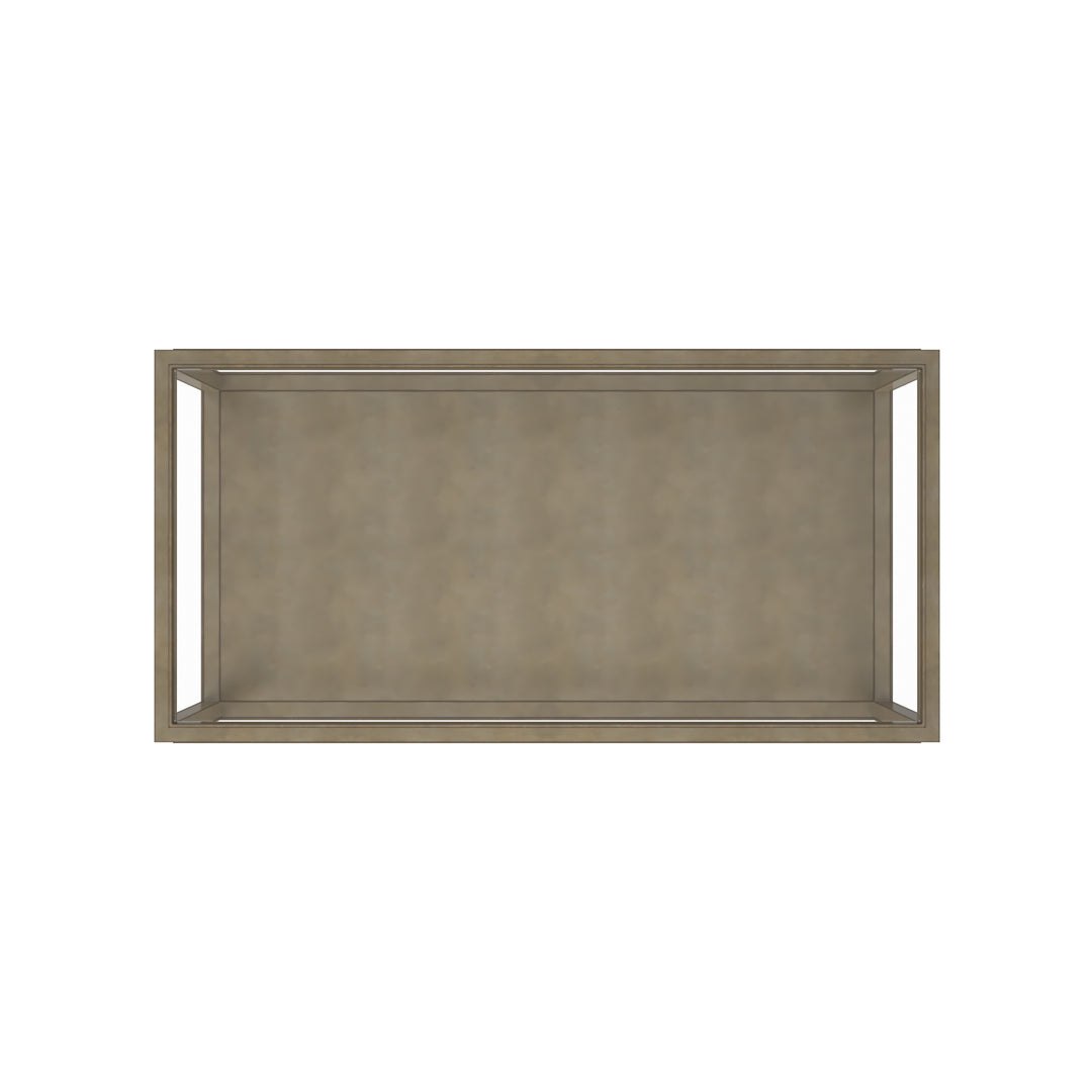 Glaze Rec Cktl Table-Quartz