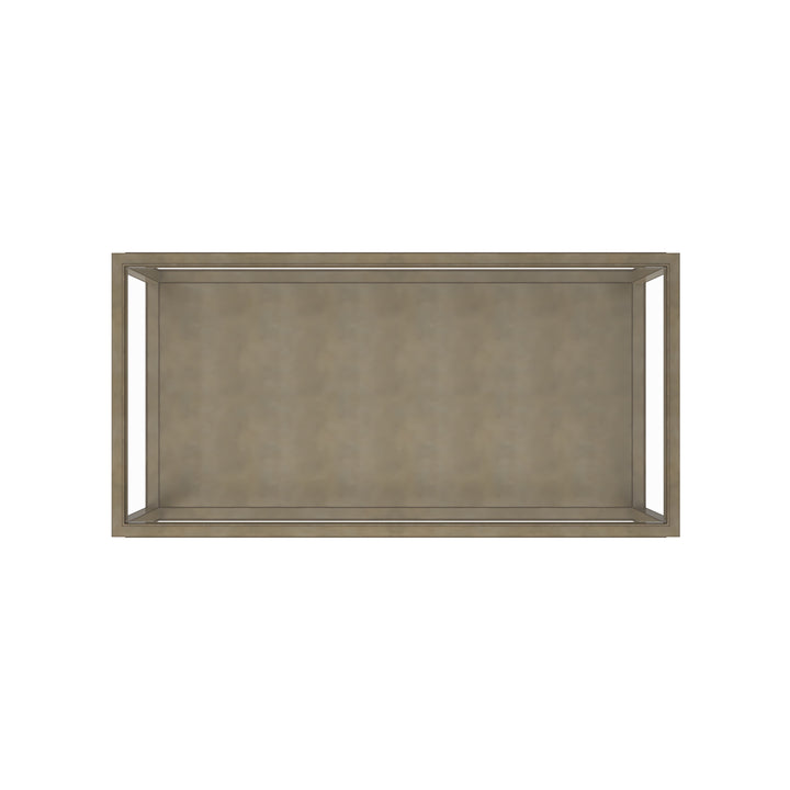 Glaze Rec Cktl Table-Quartz