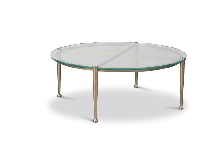 American Home Furniture | Century - Cadence Round Glass Top Cocktail Table