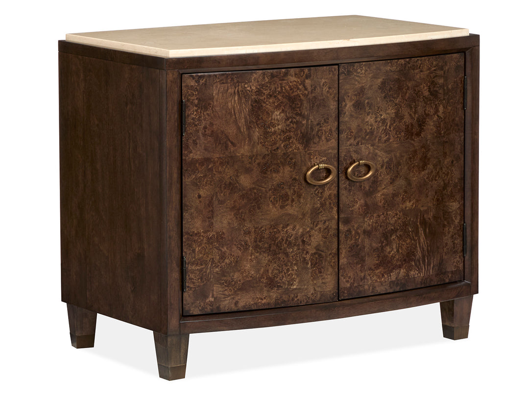 Rowan Espresso Door Nightstand - B5769-03