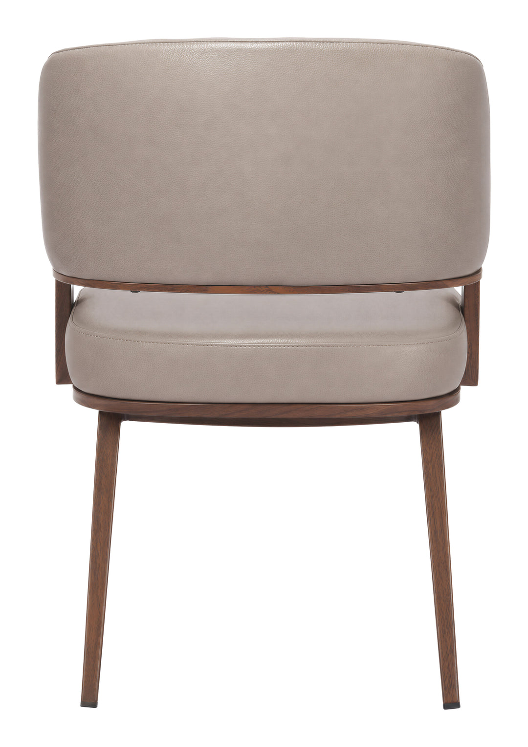 Poise Dining Chair Brown & Walnut - 111335