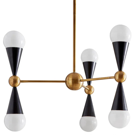 Jonathan Adler Caracas Six-Light Chandelier CHANDELIERS