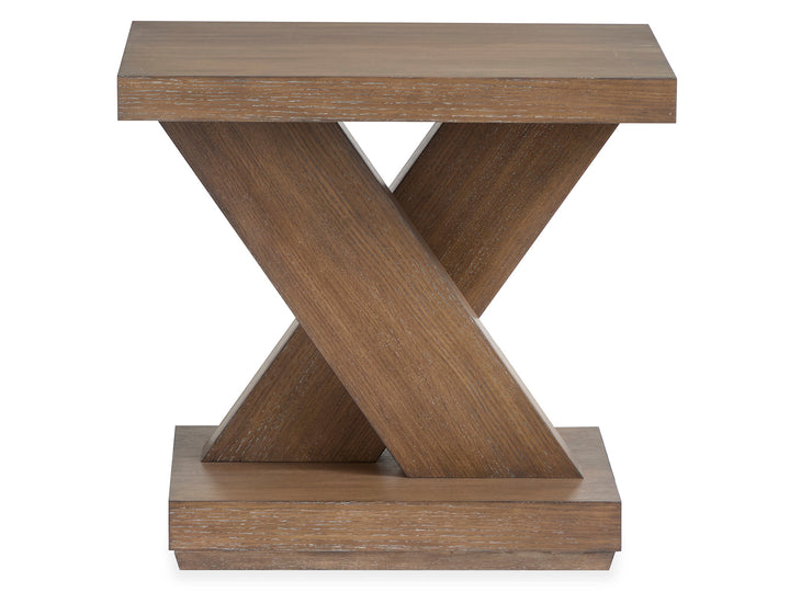 Lansbury Antique Wheat Rectangular End Table - T5940-03