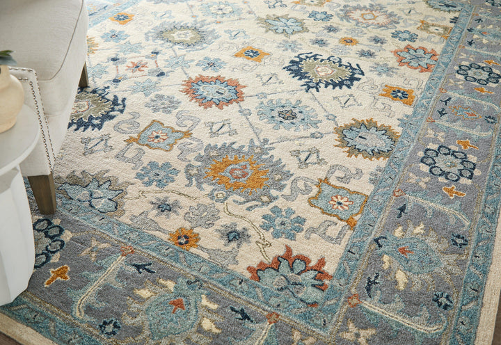 Rectangle/5' x 8'/Blue