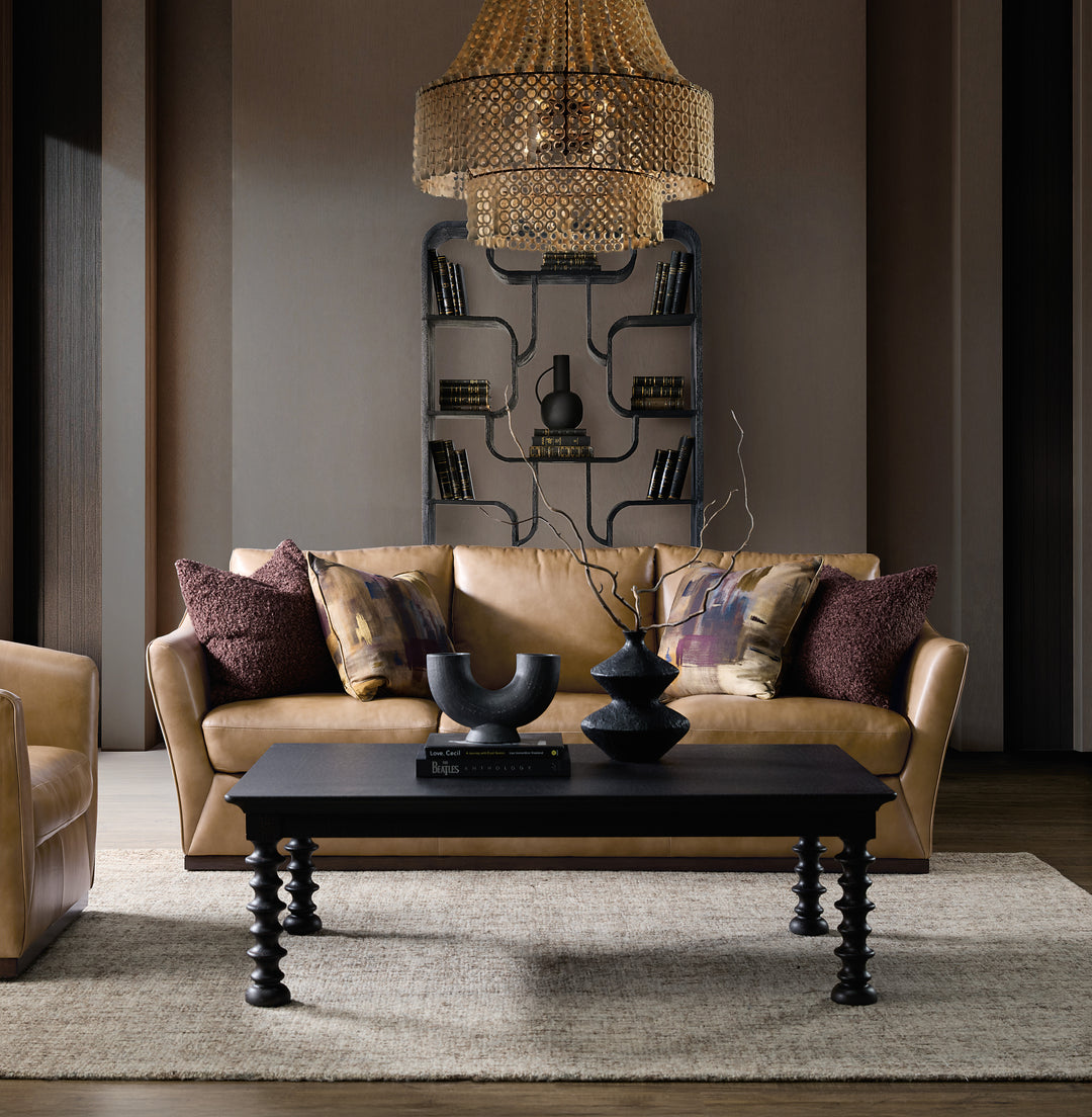 American Home Furniture Hooker Furniture Fairfax Stationary Sofa 1