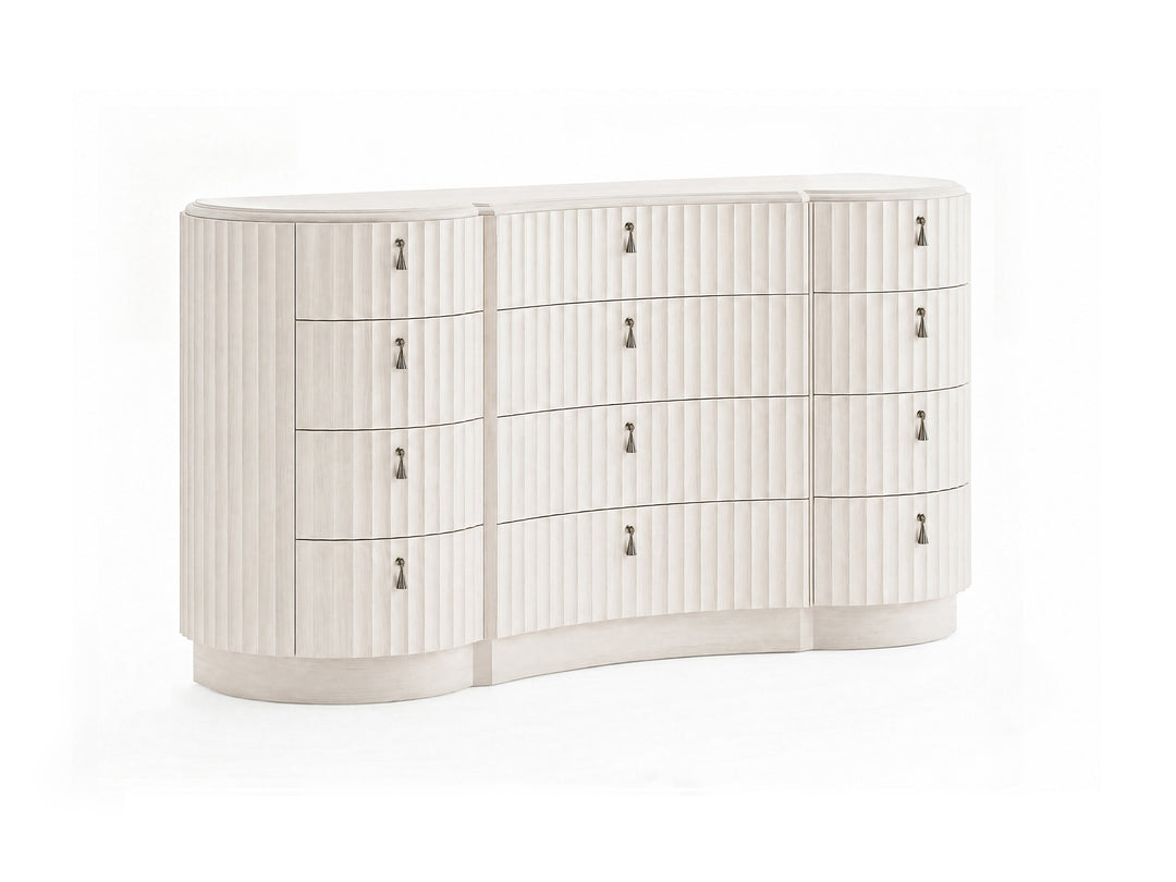 Vivienne Whisper White Drawer Dresser - BP448-100