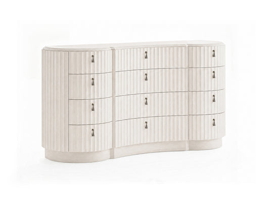 Vivienne Whisper White Drawer Dresser - BP448-100