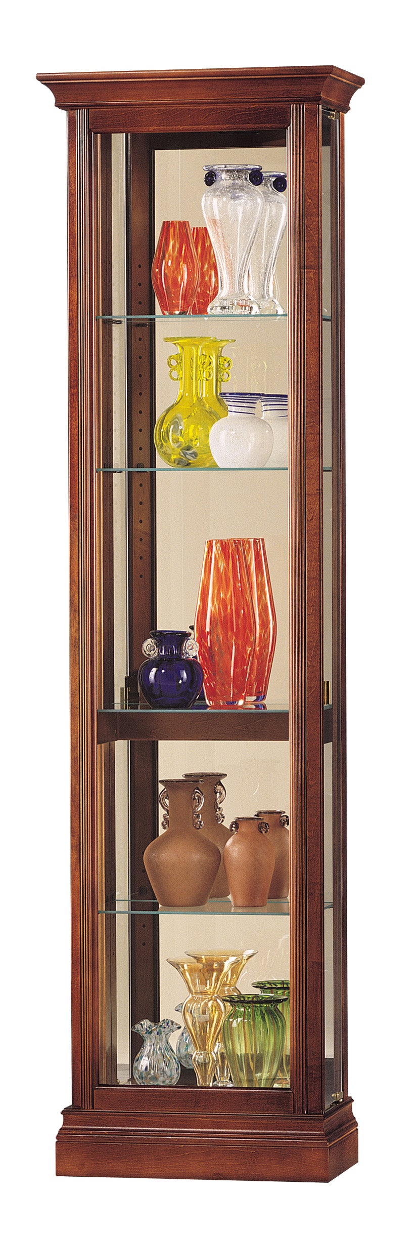 American Home Furniture | Howard Miller - Gregory Curio Cabinet