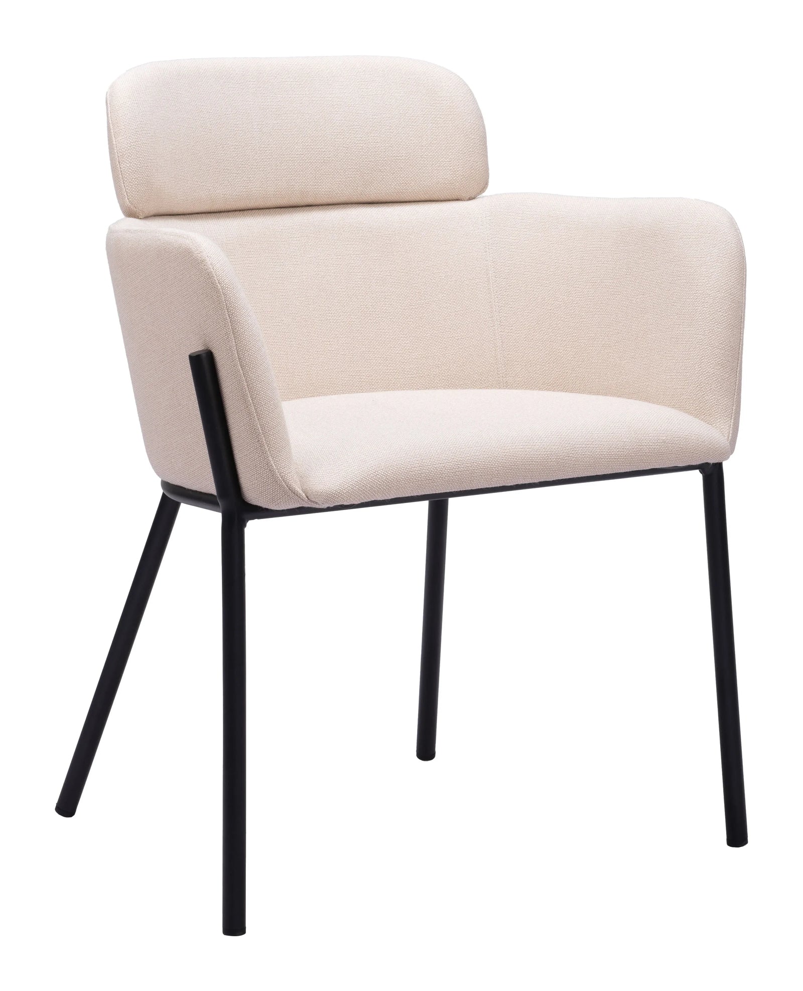 Zuo Bremor Dining Chair (Set of 2) Beige DINING CHAIRS