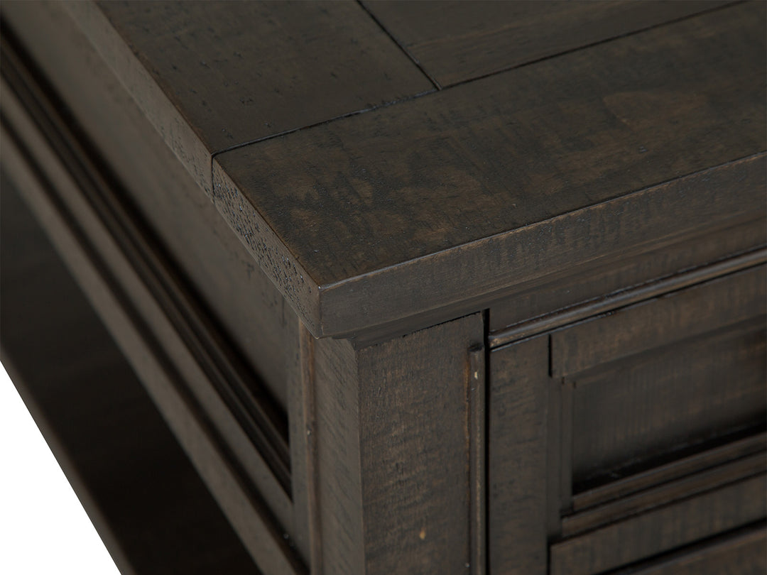 Westley Falls Graphite Rectangular Cocktail Table With Casters - T4399-43