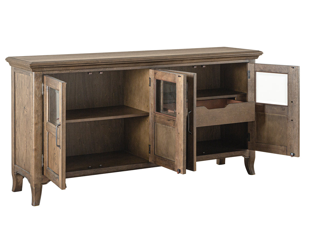Roxbury Manor Homestead Brown Four Door Buffet - D5011-13