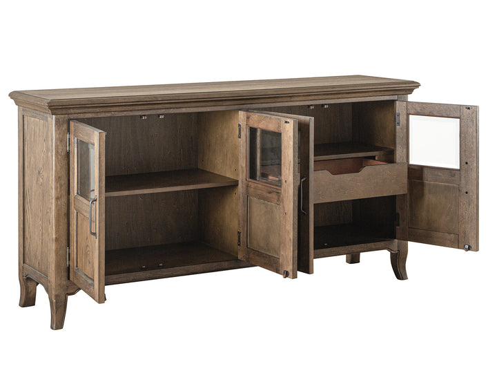 Roxbury Manor Homestead Brown Four Door Buffet - D5011-13