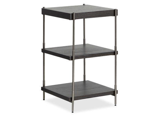 Spencer Dark Briarsmoke Rectangular Accent Table - T5897-31
