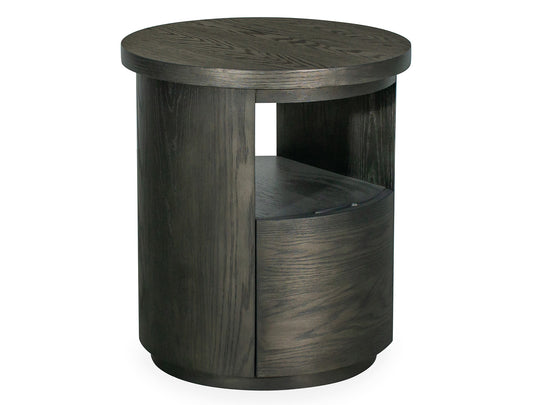 Bosley Coffee Bean Round End Table - T5762-05