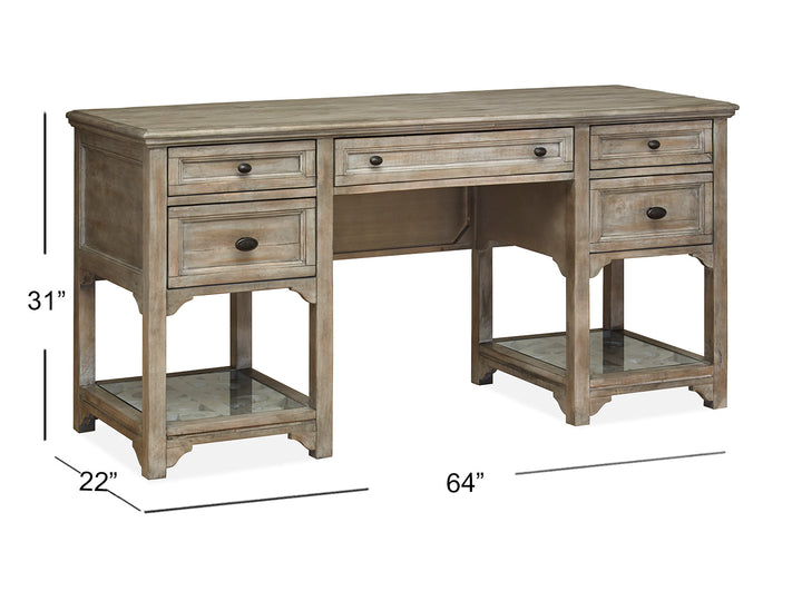 Tinley Park Dove Tail Grey Desk - H4646-05B