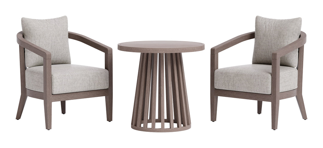 Viola Patio Seating Set Brown