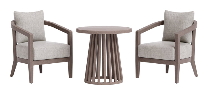 Viola Patio Seating Set Brown
