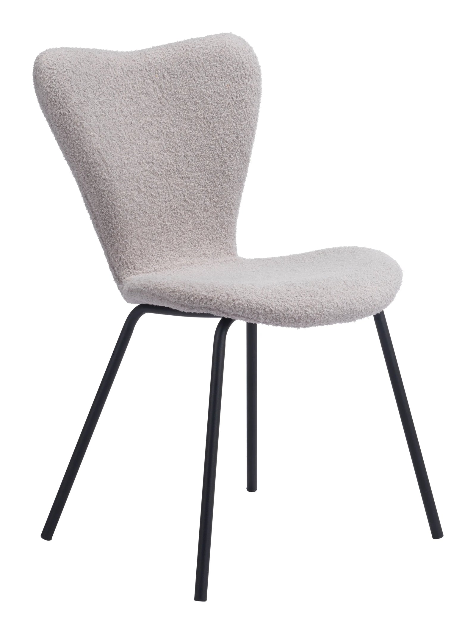Zuo Thibideaux Dining Chair (Set of 2) Light Gray DINING CHAIRS