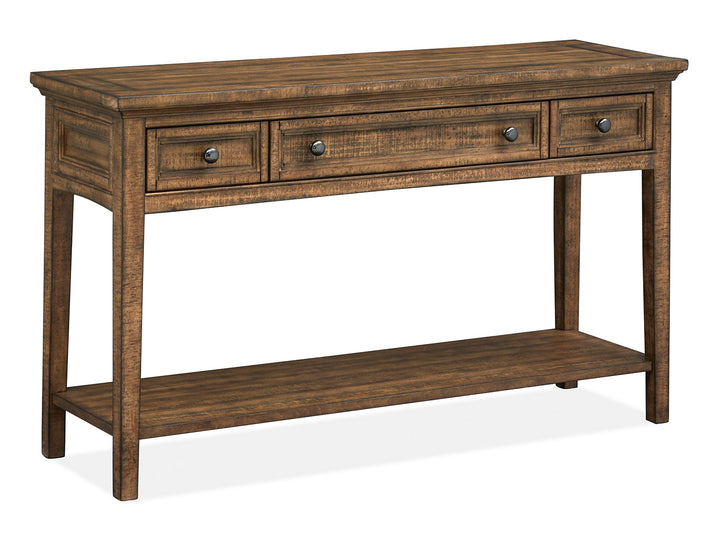 Bay Creek Toasted Nutmeg Rectangular Sofa Table - T4398-73