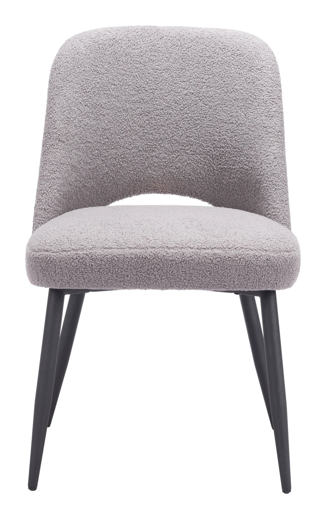 Teddy Dining Chair (Set of 2) Gray - AmericanHomeFurniture