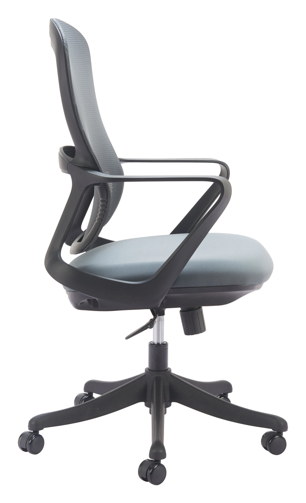 Delo Office Chair Gray - AmericanHomeFurniture